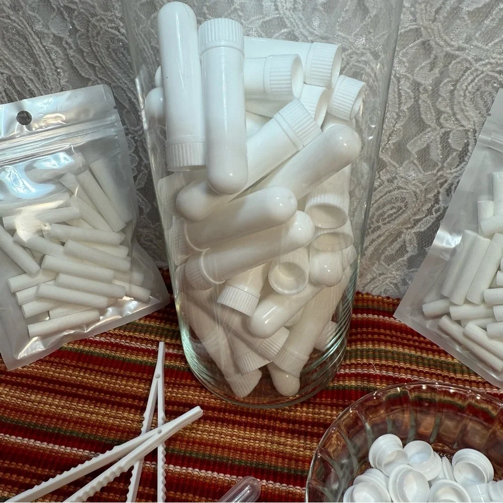 Nasal Inhalers for Essential Oils - Inhalers, Wicks, Droppers & Tweezers